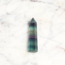 Load image into Gallery viewer, Genuine Rainbow Fluorite Crystal Point