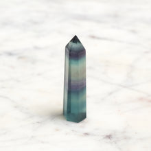 Load image into Gallery viewer, Genuine Rainbow Fluorite Crystal Point