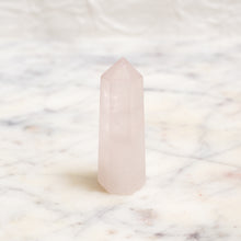 Load image into Gallery viewer, Genuine Rose Quartz Crystal Point