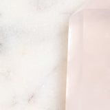Genuine Rose Quartz Crystal Point