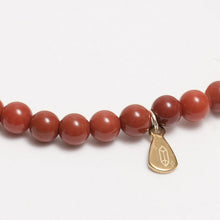 Load image into Gallery viewer, Genuine Southern Red Agate Gemstone Bracelet