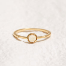 Load image into Gallery viewer, Sterling Silver Citrine Crystal Ring