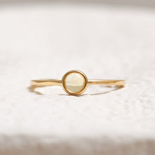 Load image into Gallery viewer, Sterling Silver Citrine Crystal Ring