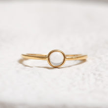 Load image into Gallery viewer, Sterling Silver Clear Quartz Crystal Ring