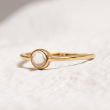 Load image into Gallery viewer, Sterling Silver Clear Quartz Crystal Ring