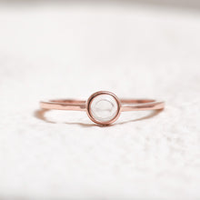 Load image into Gallery viewer, Sterling Silver Clear Quartz Crystal Ring