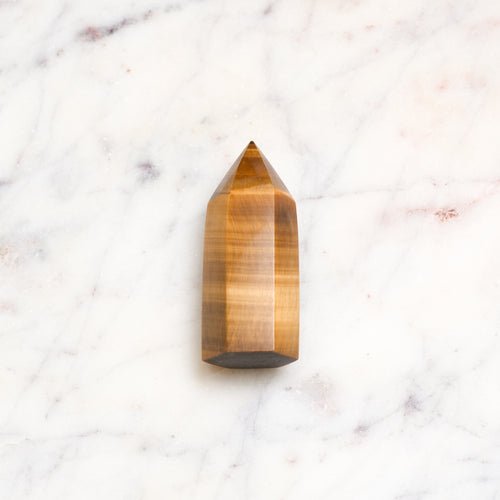 Genuine Tiger's Eye Crystal Point